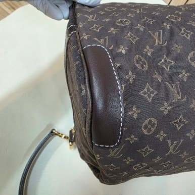 [Louis vuitton 루이비통]미니린 페브릭 모서리 헤짐 수선 상세