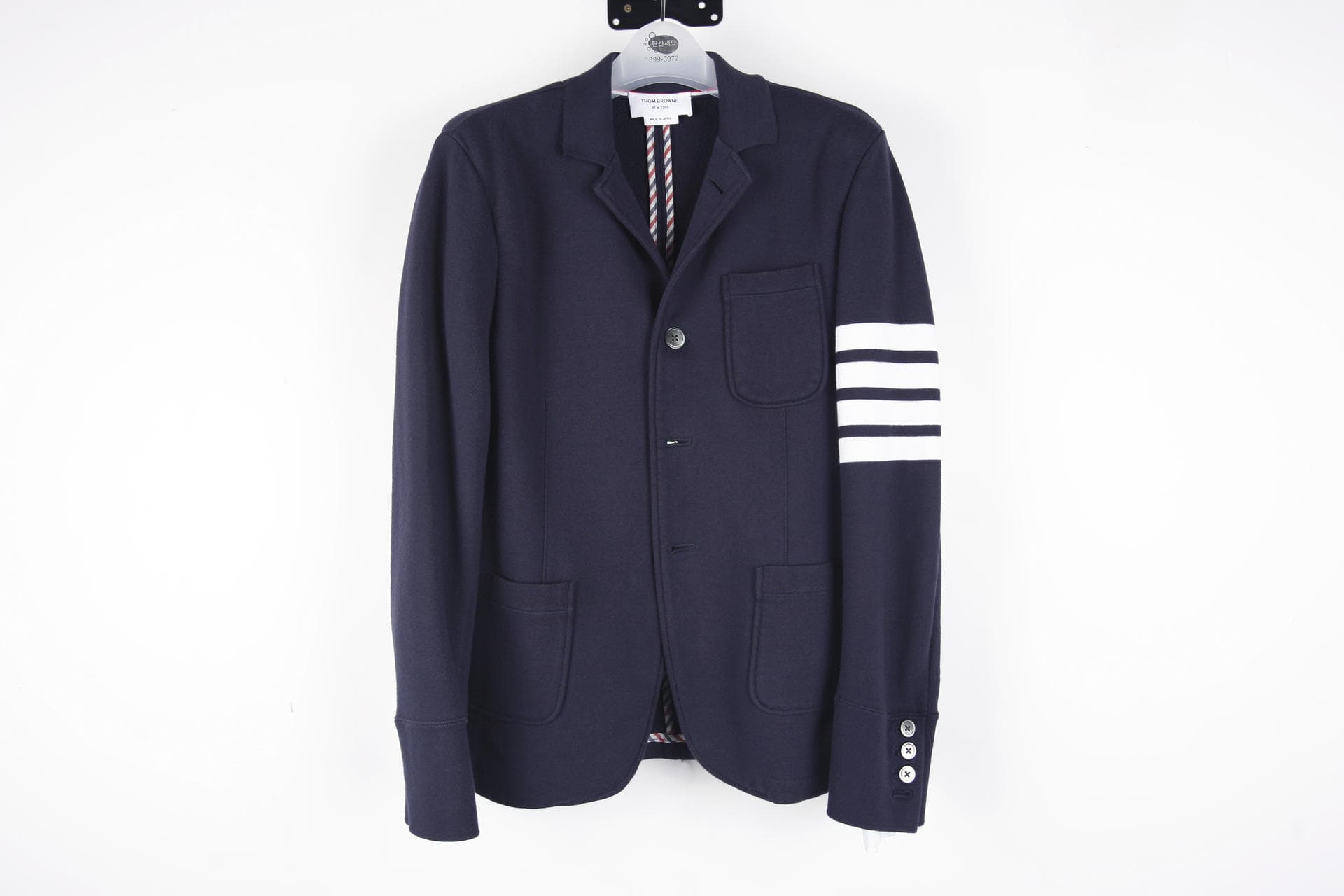 [THOM BROWNE 톰브라운] 니트 블레이저
