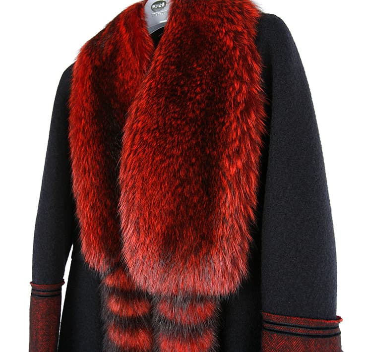 [GIVENCHY 지방시] 폭스퍼 캐시미어 코트 상세