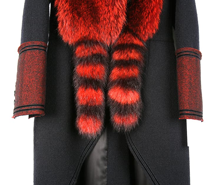 [GIVENCHY 지방시] 폭스퍼 캐시미어 코트 상세