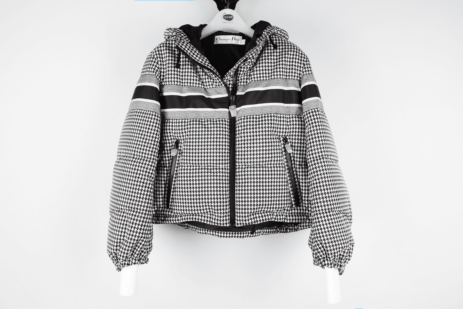 [DIOR 디올] 하운드투스패턴 다운자켓 사례