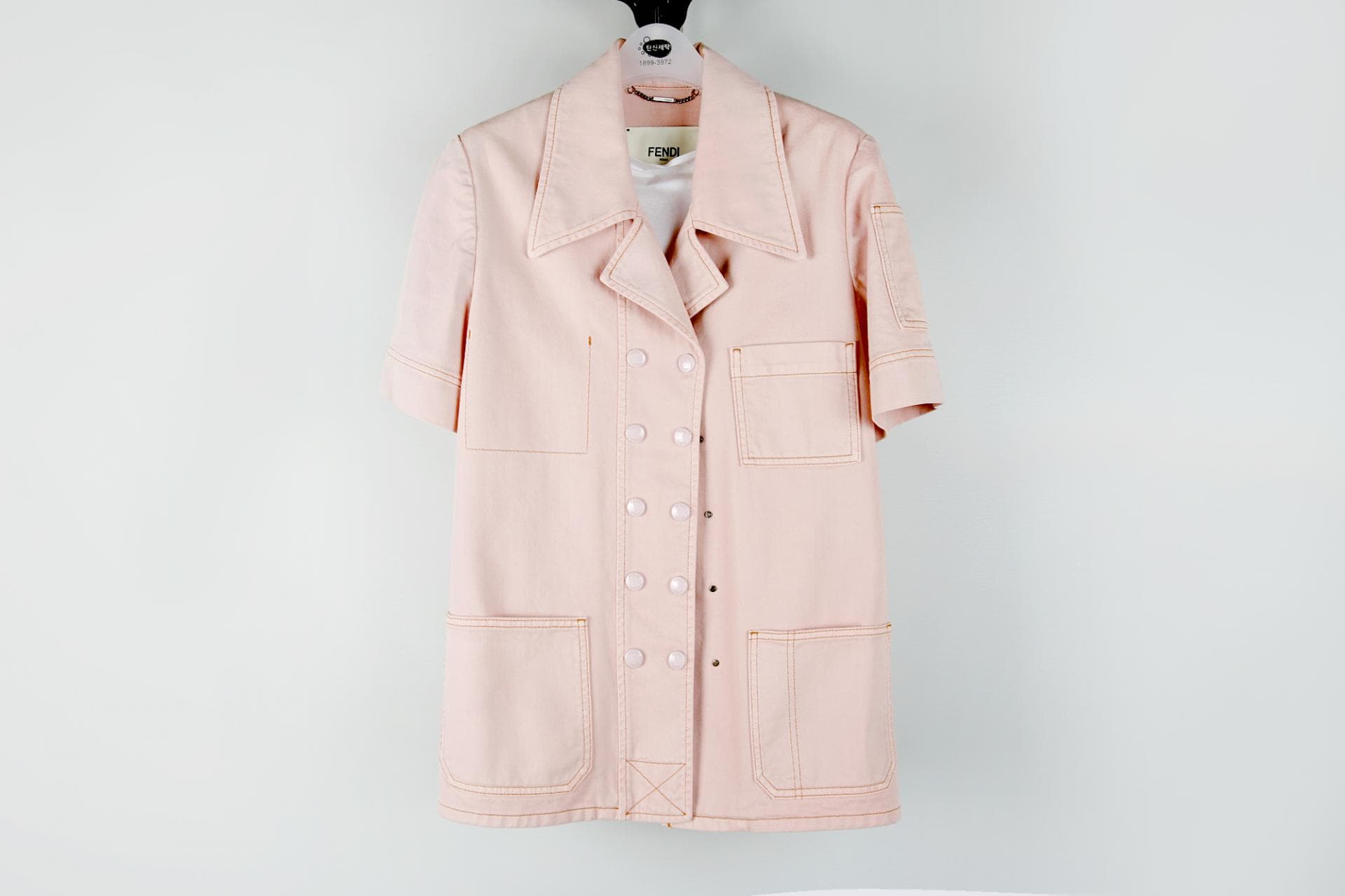 [FENDI 펜디] 더블 브레스티드 데님 자켓