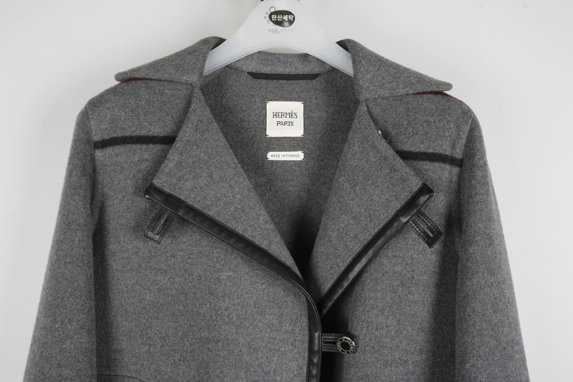 [Hermès 에르메스] 트렌치카라 자켓 상세