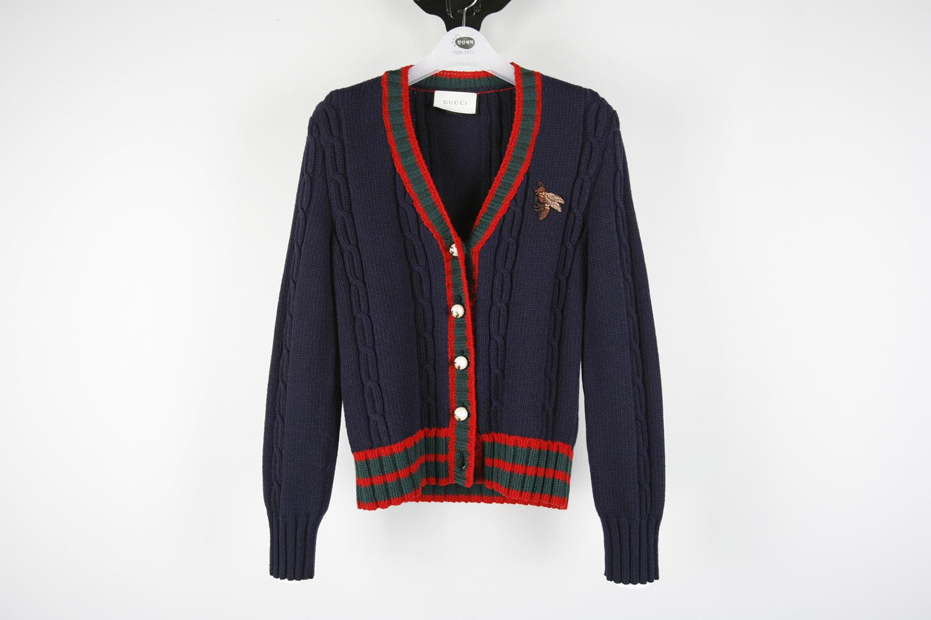 [GUCCI 구찌] 밴딩 포인트 가디건