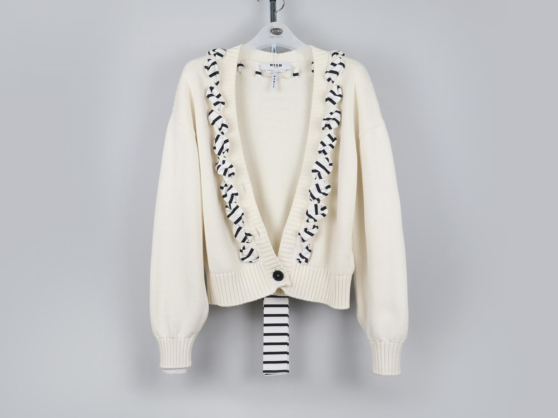 [MSGM 엠에스지엠] 스카프 가디건