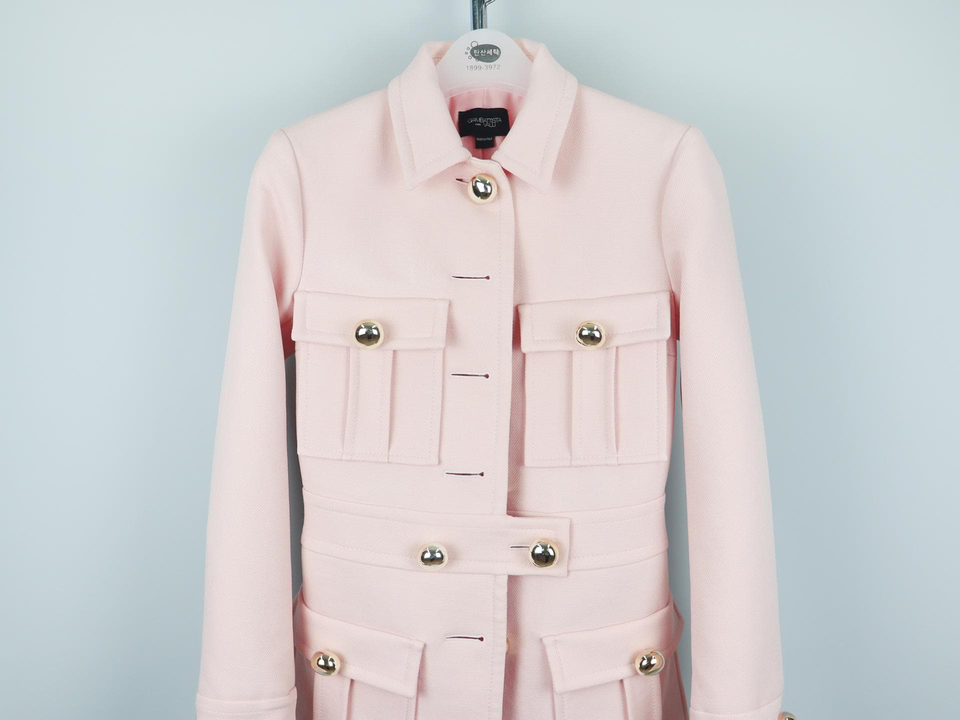 [Giambattista Valli 지암바티스타 발리] 미드 랭스 코트 상세