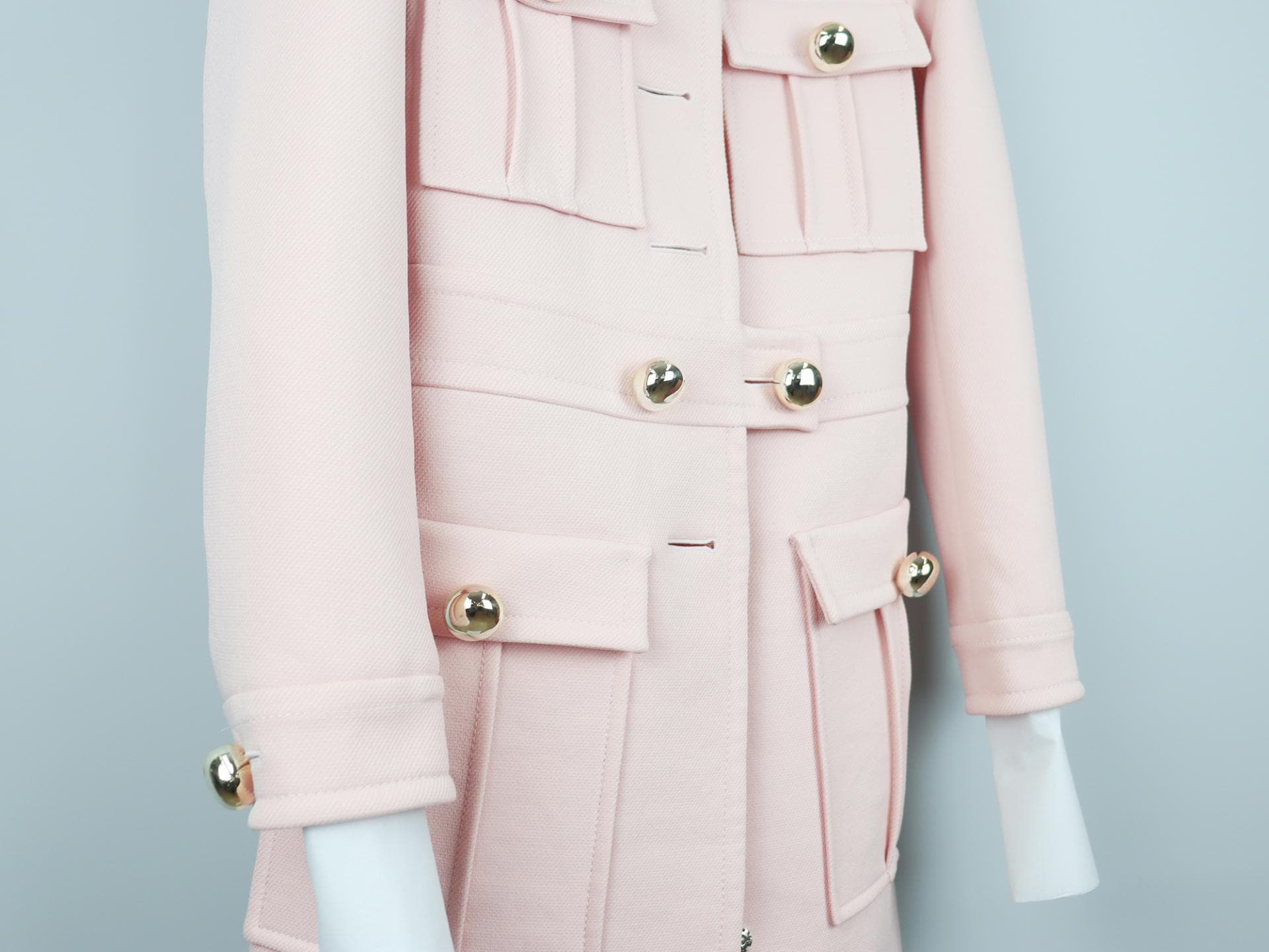 [Giambattista Valli 지암바티스타 발리] 미드 랭스 코트 상세