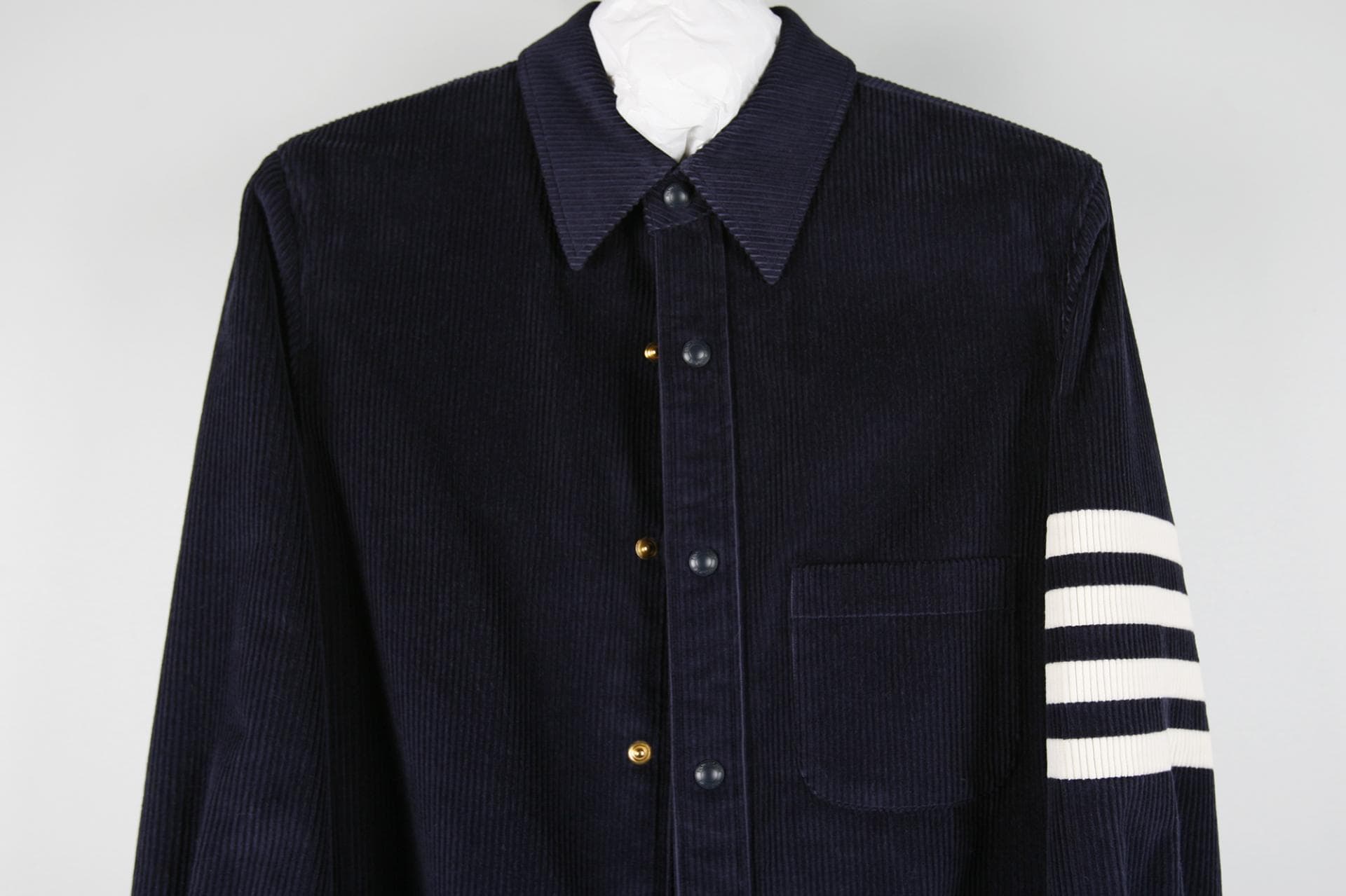 [ThomBrowne 톰브라운] 코듀로이 셔츠 상세