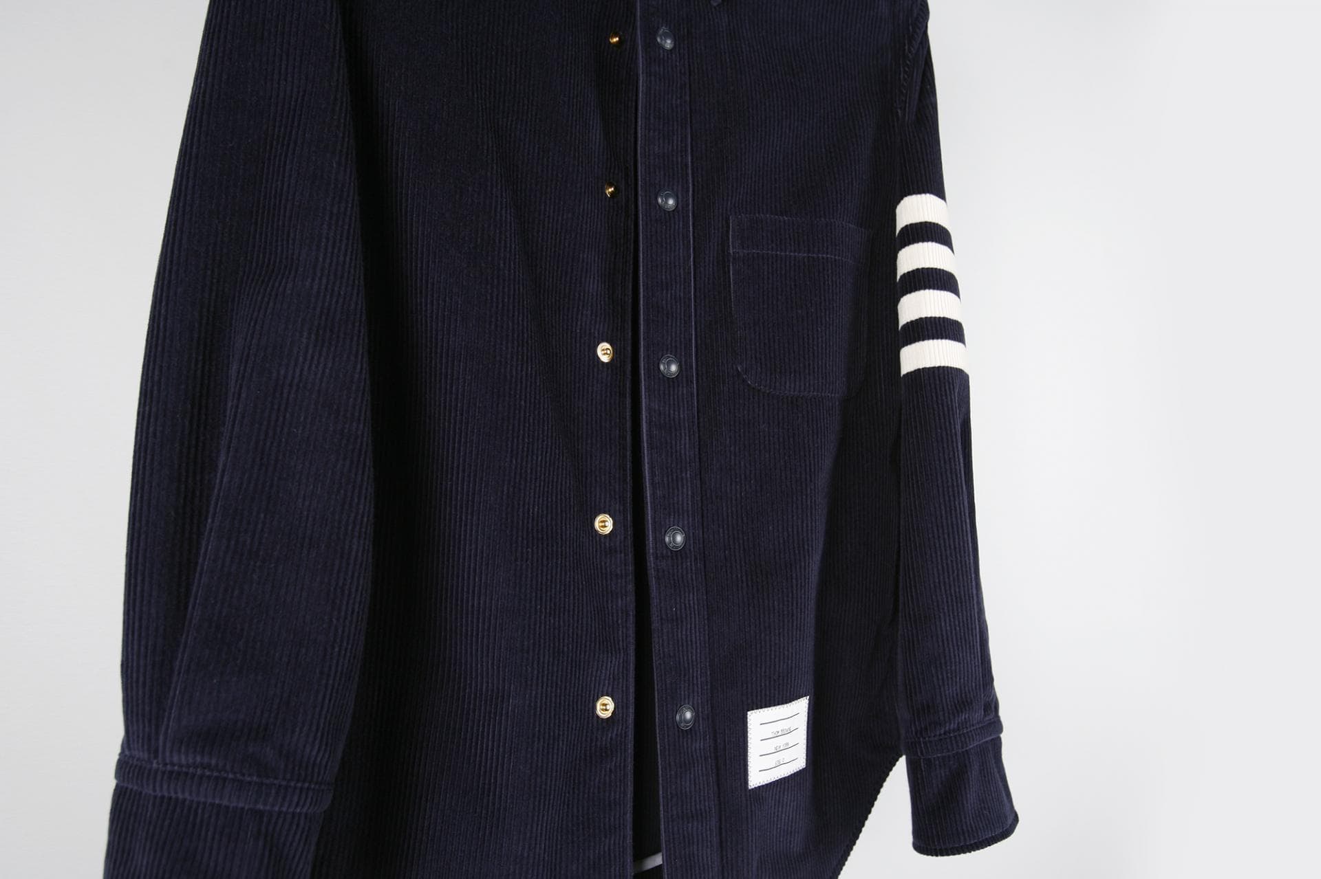 [ThomBrowne 톰브라운] 코듀로이 셔츠 상세