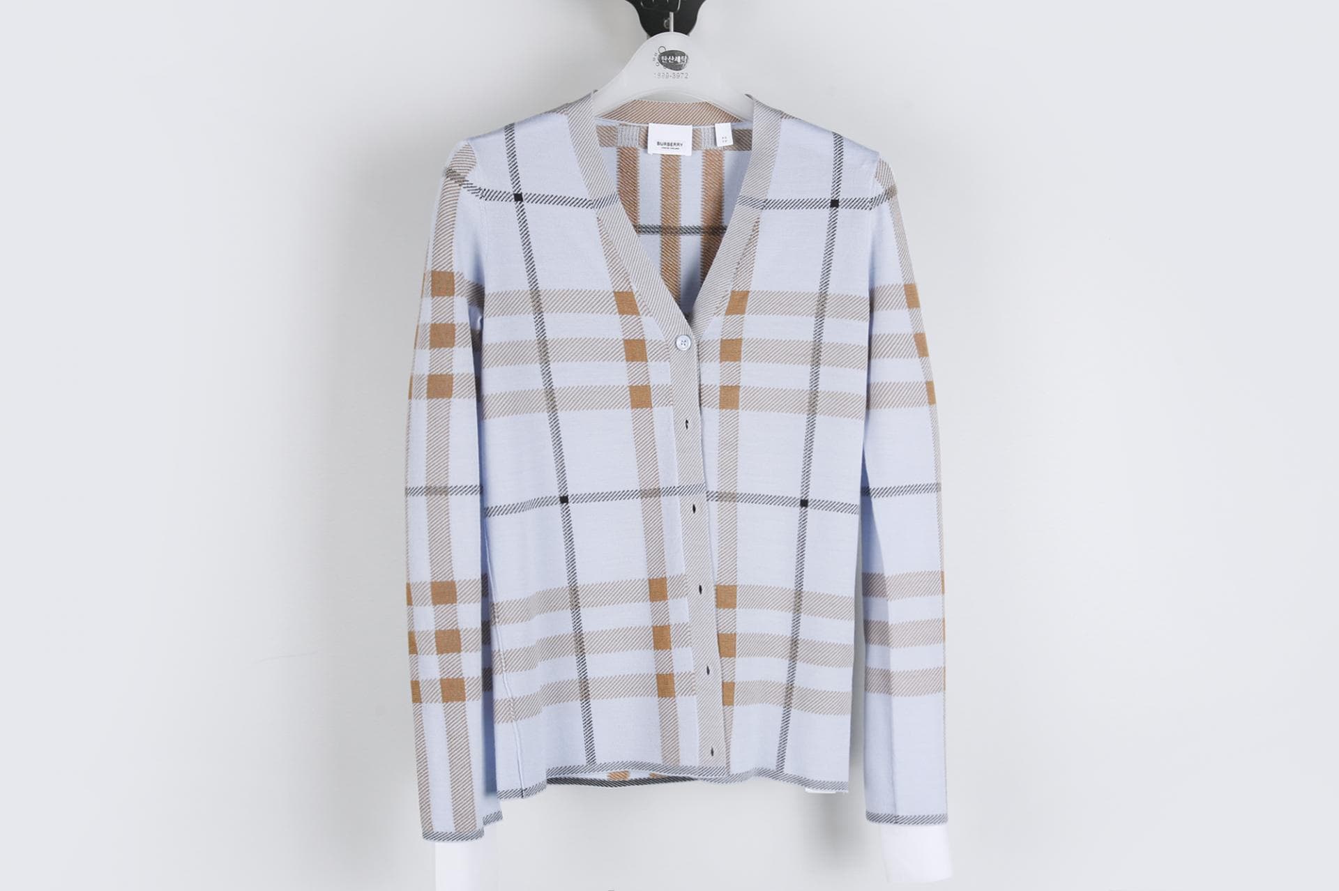 [BURBERRY 버버리] 체크 가디건