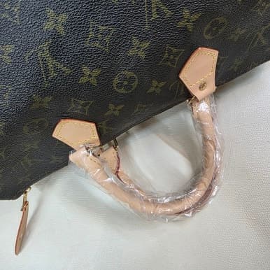 [Louis vuitton 루이비통] 스피드 카우하이드 가죽 교체  상세