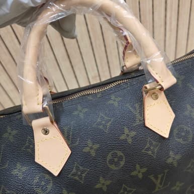 [Louis vuitton 루이비통] 스피드 카우하이드 가죽 교체  상세