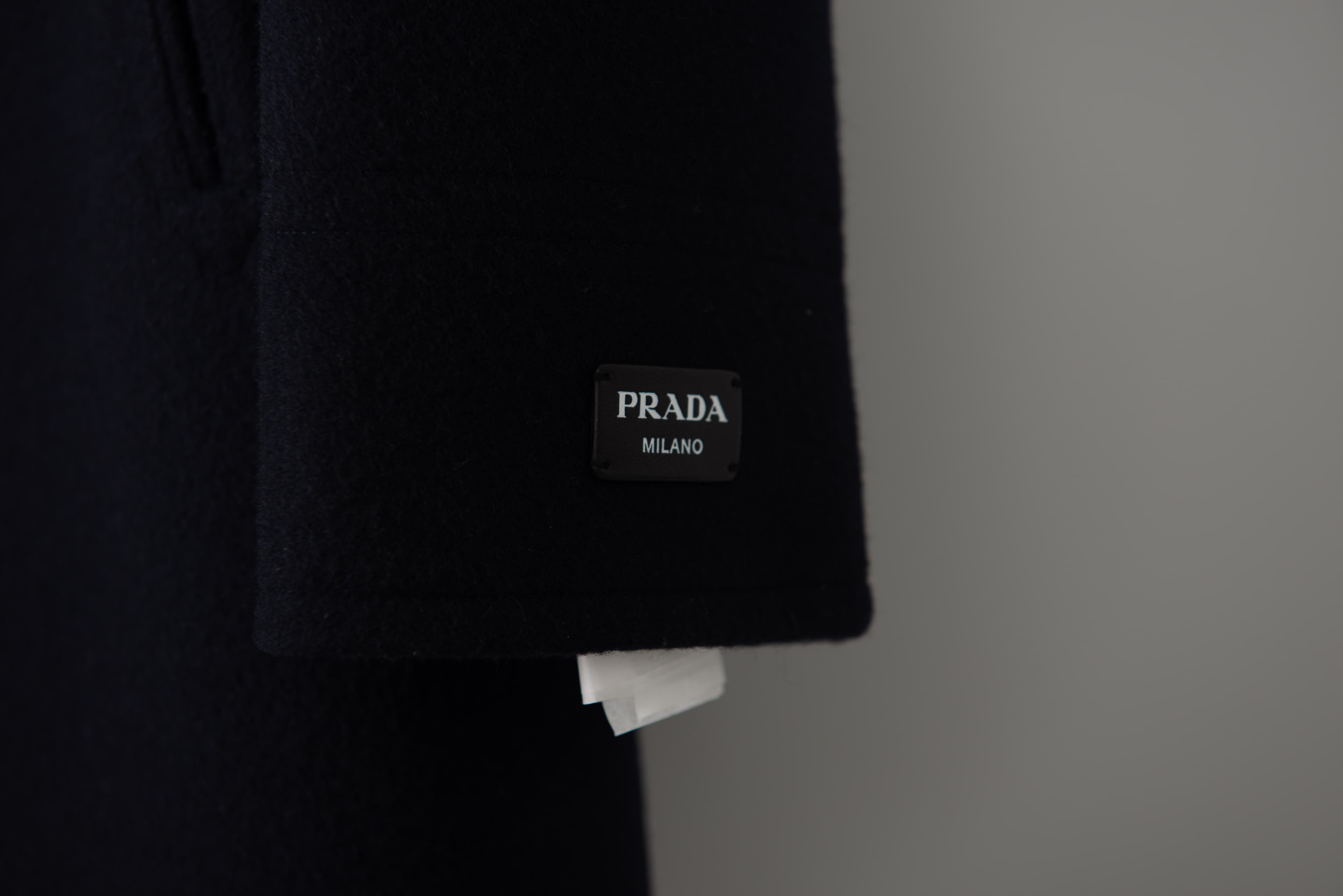 [PRADA 프라다] 울 피코트 상세